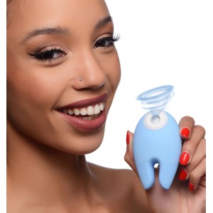 Sucky Bunny Silicone Clitoral  Stimulator Blue