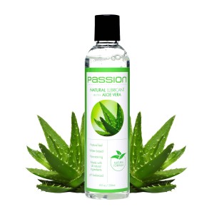 Natural Lubricant With Aloe Vera 8oz