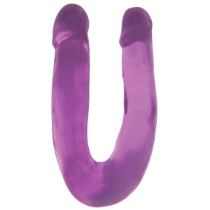 Lollicock Sweet Slim Double Dipper Dildo Purple