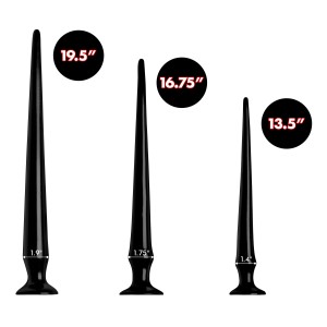 Slim Tapered Anal Hose Training Set