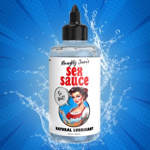 Naughty Janes Sex Sauce Natural Lubricant 8oz