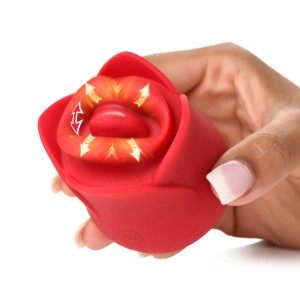 Sweet Kiss Kissing And Vibrating Clitoral Stimulator Red