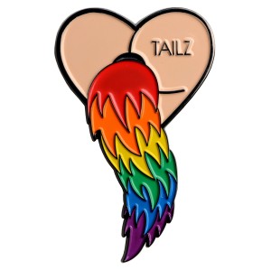 Tailz Enamel Pin