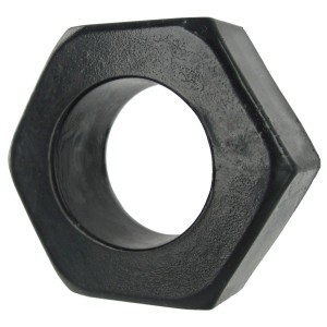 Hexnut Cock Ring Black