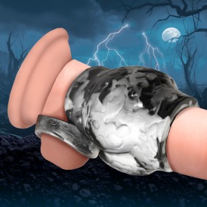 Night Prowler Silicone Girth Enhancer With Ball Strap Large