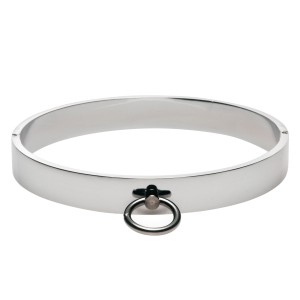 Chrome Slave Collar Smallmedium