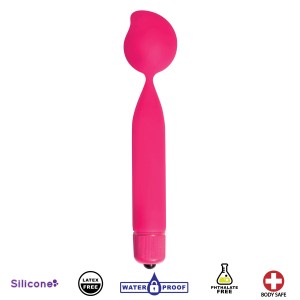 Single Vibrating Silicone Kegel Weight Magenta
