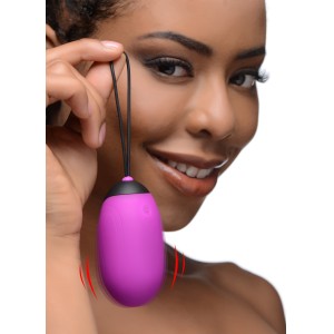 Xl Silicone Vibrating Egg Purple