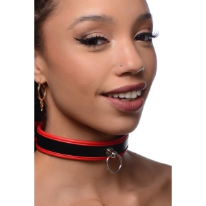 Scarlet Pet Red Collar With O-ring