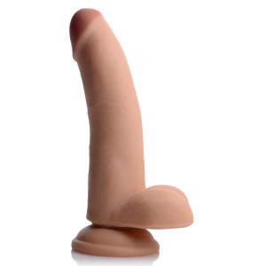 8 Inch Ultra Real Dual Layer Suction Cup Dildo