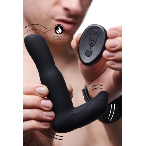 Silicone Prostate Stroking Vibrator With Remote Control