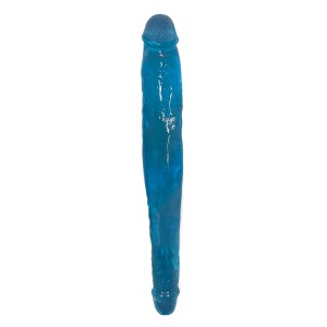 Lollicock Sweet Slim Stick Double Dildo Blue
