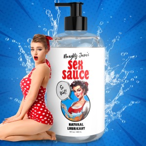 Naughty Janes Sex Sauce Natural Lubricant 16oz