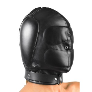 Padded Leather Hood Mediumlarge