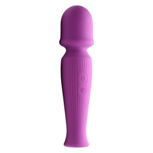 10x Silicone Wand Massager Violet