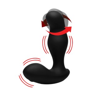 7x P-gyro Silicone Prostate Stimulator With Gyrating Shaft
