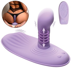 Thrust N Grind Thrusting And Vibrating Silicone Sex Grinder