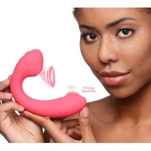 Joy-pulse 7x Pulsing Silicone Air-stim Vibe