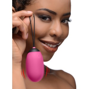 Xl Silicone Vibrating Egg Pink