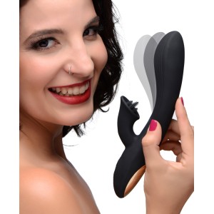 7x Bendable Silicone Clit Stimulating Vibrator