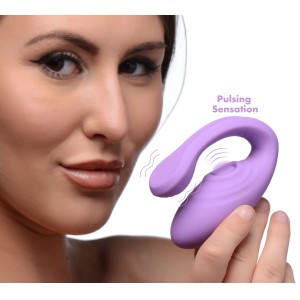 7x Pulse Pro Pulsating And Clit Stimulating Vibrator With Remote Control