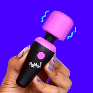 10x Ultra Powerful Silicone Mini Wand Purple