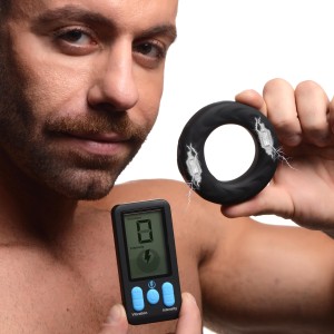E-stim Pro Silicone Vibrating Cock Ring 1.75 Inch