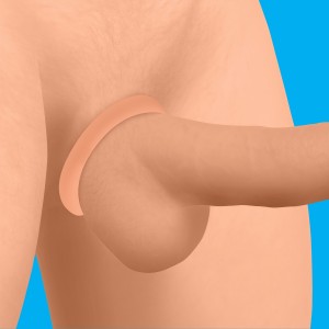 Discreet Silicone Cock Ring Set Medium