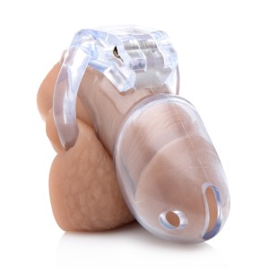Clear Captor Chastity Cage Small