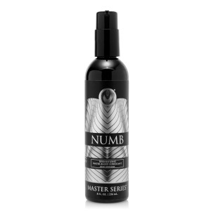 Numb Desensitizing Water Based Lubricant With Lidocaine 8 Oz