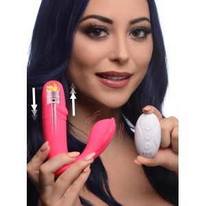 Panty Thumper 7x Thumping Silicone Vibrator With Remote Control