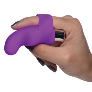 G-thrill Silicone Finger Vibe Purple