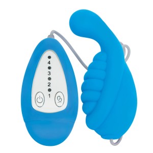 Whirl 4x Silicone Remote Vibe Blue