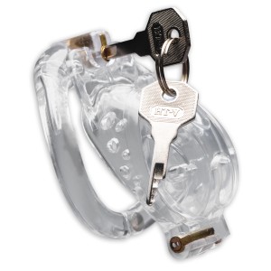 Lockdown Customizable Chastity Cage Clear