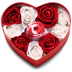 The Rose Lovers Gift Box 10x Clit Suction Rose Swirl