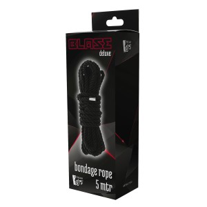 Blaze Deluxe Bondage Rope 5m Black