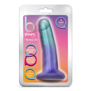 B Yours Morning Dew 5 Inch Dildo Sapphire