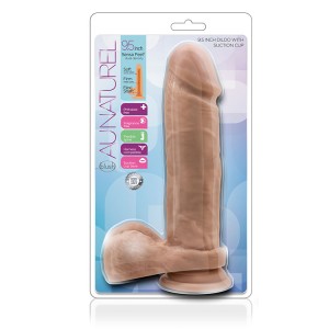 Au Naturel 9.5inch Dildo Mocha