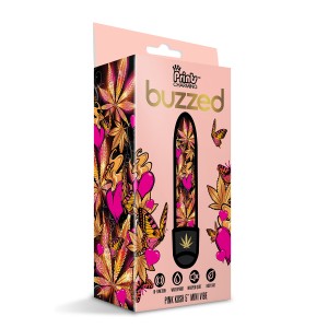 Prints Charming Buzzed 5 Inch Mini Vibe Pink Kush