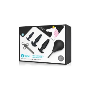 B-vibe Anal Education Set Black
