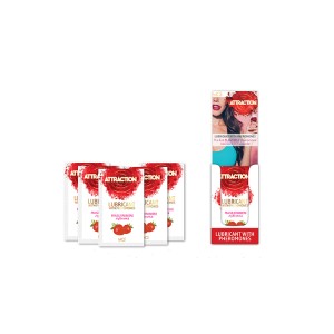 Mai Pheromone Lube Sachets Strawb. 18x