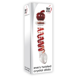 A&e Eves  Twisted Crystal Dildo