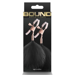 Bound Nipple Clamps F1 Black