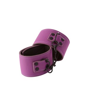 Lust Bondage Wrist Cuff Purple