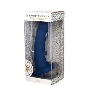 Sportsheets Banx Navy 8inch Hollow
