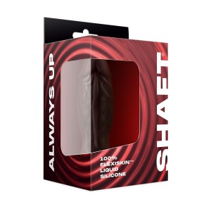 Shaft Liquid Silicone Vibrating Bullet Mahogany