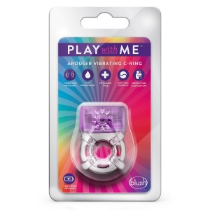 Play With Me One Night Stand Vibrating C-ring Purple