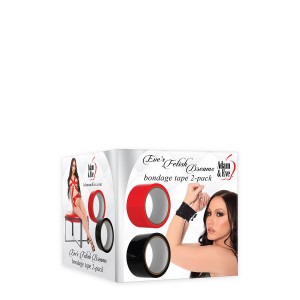 A&e Fetish Dreams Bondage Tape 2-pack