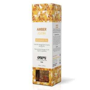 Exsens Organic Massage Oil Amber Jojoba 100ml