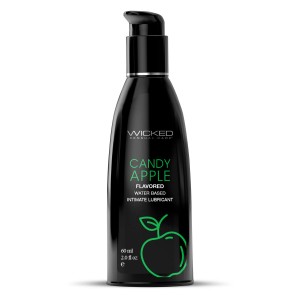 Wicked Aqua Candy Apple Flavored Lubricant 60ml